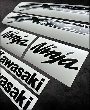 modernije: STIKERI - Kawasaki zx12r Nalepnice - Stikeri za motore -2321 📌 Opis — 4