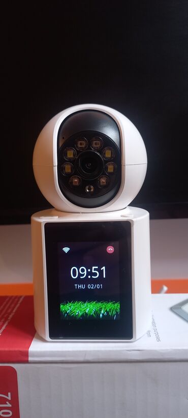 Wifi kamera monitorlu. Kameradan telefona video zəng edib görüntülü