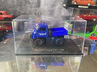 Avtomobil modelləri: Коллекционная модель Mercedes-Benz Unimog U411 Technical Relief blue — 5