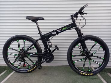 тита: Новый велосипед SKILLMAX Титановые диски Раскладывается Комплектация