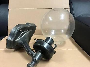 Baštenska rasveta: Zidna spoljašnja lampa sa staklenom kuglom - Tip: zidna svetiljka za — 2