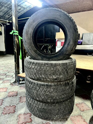 шины и диски r14: Шины 265 / 65 / R 17, Зима, Б/у, Комплект, Япония, Bridgestone