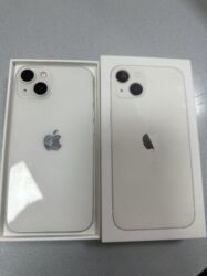 городские телефоны: IPhone 13, Колдонулган, 128 ГБ, Ак, Куту, 79 %