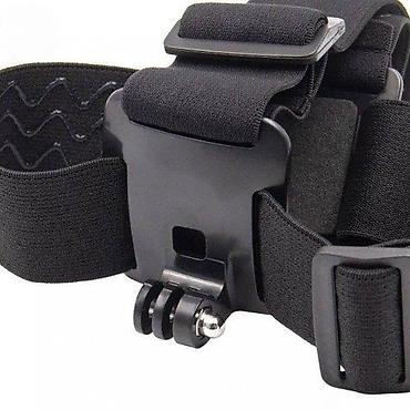 Foto i video oprema: GOPRO HERO 4 5 6 7 HEAD STRAP NOSAC ZA GLAVU DRZAC | Podesiva glava — 2