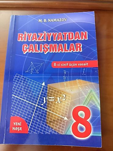 Məhsul: “Riyaziyyatdan Çalışmalar” – 8-ci sinif üçün vəsait Müəllif