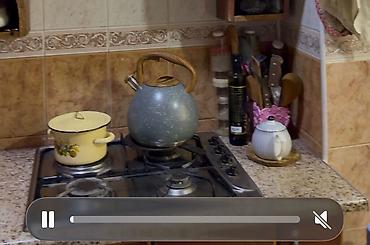 quraşdirilan soba: Qaz plitəsi – 4 gözlü, quraşdırılmış idarəetmə paneli və metal — 1