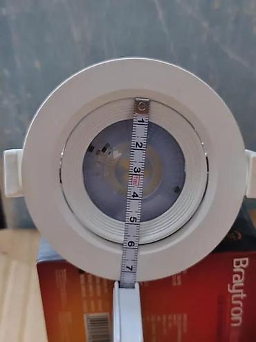 Rasveta: Paštete ugradne lampe 5W 6500K. Proverenog kvaliteta . ✨ Okrugle — 12