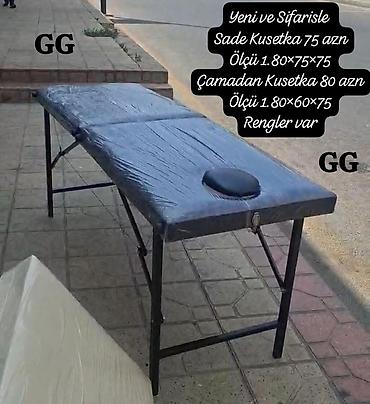 Masaj/estetik üçün kuşetkalar - Yeni və sifarişlə - Sadə kuşetka: 75 lalafo.az -da Masaj/estetik üçün kuşetkalar - Yeni və sifarişlə - Sadə kuşetka: 75