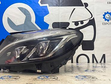 Передние фары: Передняя левая фара Mercedes-Benz 2019 г., Новый, Оригинал, Германия — 4