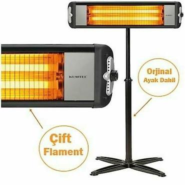 kumtel radiator: Qizdirici qızdırıcı pec peç Kumtel Twinray Turk istehsali 2500 watt — 3