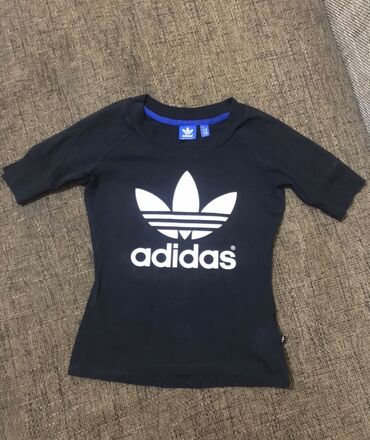 спортивный костюм для девочек: Футболка, Adidas, Б/у, XS (EU 34)