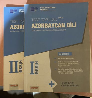 nərd oyunu kitabı 1985: Azerbaycan dili test toplusu 1ci ve 2 ci hisse Tam yenidir üzerinde