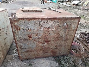 Baklar və çənlər: Bak, Metal, 1000 l l, İşlənmiş, Ünvandan götürmə — 4