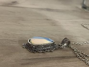 Ogrlice: Talisman sa priveskom– kapljica opala, vintage dizajn - Privjesak u — 4
