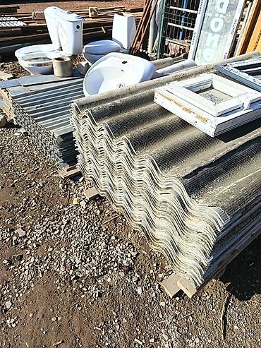 şifi: Dalğalı şifer dam örtüyü vərəqləri - Material: sement əsaslı dalğalı — 1