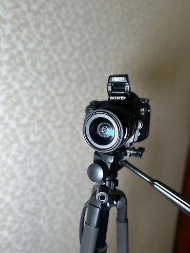 sony xz3: Sony Alpha A58 fotoaparat Çox az işlənib çapılmayıb,çantası kəməri — 1