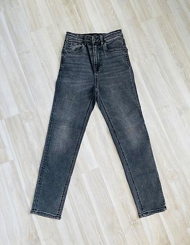 pull bear: Джинсы, Скинни, Stradivarius, Высокая талия, Стрейч, S, XS — 1