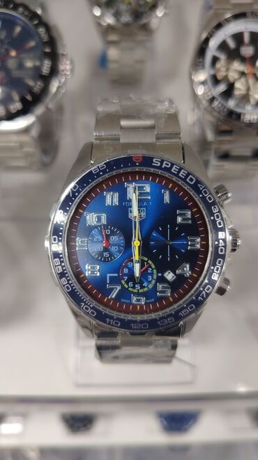 Qol saatları: Yeni, Qol saatı, Tag Heuer, rəng - Gümüşü — 5