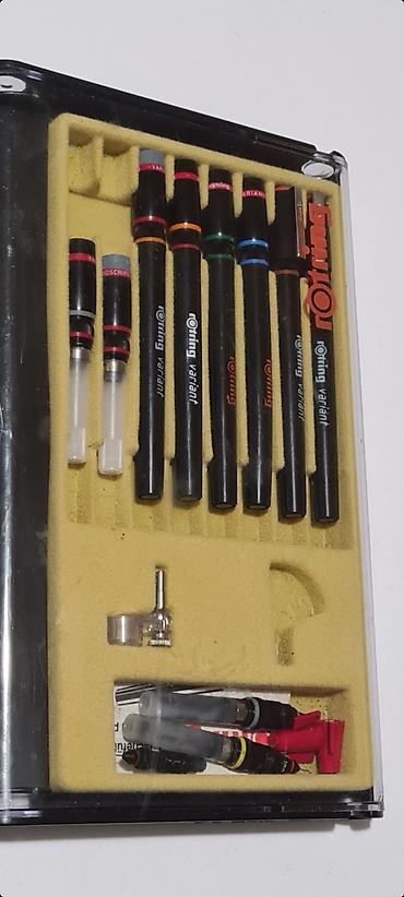 Setovi ručnog alata: • Dva pakovanja rOtring rapitografa i jedno pakovanje rOtring šestra — 5