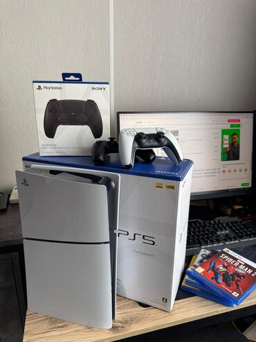 диски для ps5: Продаю PlayStation 5 почти новый. С двумя оригинальными джойстиками и