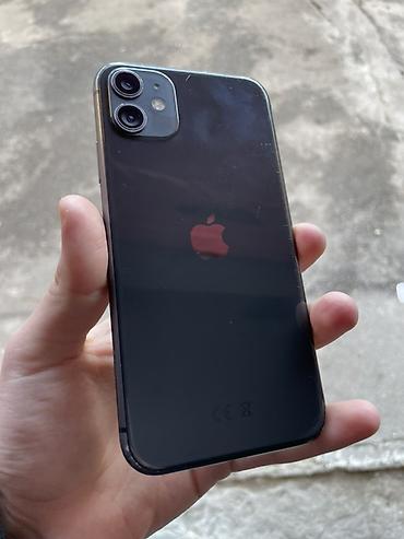 Apple iPhone: IPhone 11, 64 GB, Qara, Simsiz şarj, Face ID — 1