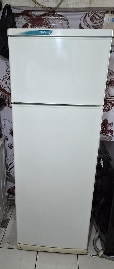 продаю холодильник бу: Б/у 2 двери Stinol Холодильник Продажа, цвет - Белый — 1