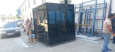 Konteynerlər: Şüşəli MÜHAFİZƏ Butkaları. 155x155=1990 man 155x200=2750 man — 3