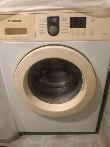 ceklerin qiymeti: Paltaryuyan maşın Samsung, 6 kq, İşlənmiş, Avtomat, Qurutmasız