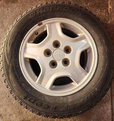 hankook: Колеса в сборе 205 / 65 / R 15, Зима, Б/у, Комплект, Легковые, Литые, отверстий - 5 — 1
