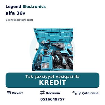 islənmis drel: Elan başlığı: Alətlər dəsti alfa 36v Alətlər dəsti alfa 36v — — 1