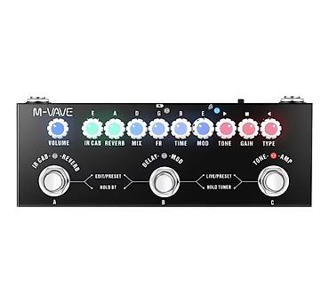 gitara capo: 🎸 M-VAVE Cube Baby Gitara Multiefekt Prosessor Pedalı Elektro gitara — 2