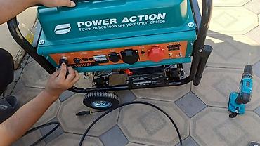 Бензиновый генератор POWER ACTION 10 kW - Мощность: до 10 кВт —