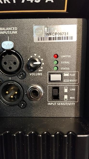 13pro maks: RCF ART 745-A aktiv akustik sistem tazadir - Güc: 1400 W (etiketdə — 2