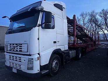 Тягач, Volvo, 2008 г., Сar carrier trailer