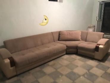 comfort mebel: Künc divan, İşlənmiş, Açılan, Bazalı, Parça, Çatdırılma yoxdur — 1