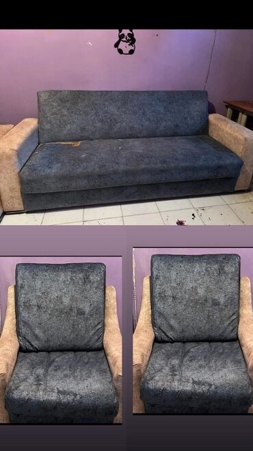 реставрация старой мебели в баку: Divan, 2 kreslo