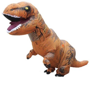 надувная игрушка: Надувной костюм динозавра T-rex🔥 🦖 Отличный атрибут для мощной