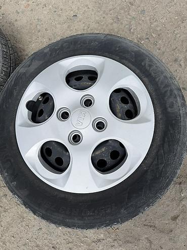 13 диски: Летние шины Kumho 155/70 R13 75H на диске Kia - Размер: 155/70 R13 - — 1