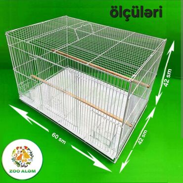 Qəfəslər: Tutuquşu qəfəsi. Qəfəs valyer (arakəsməsiz) Qəfəsin ölçüsü 60sm eni -da lalafo.az — 9 Qəfəslər: Tutuquşu qəfəsi. Qəfəs valyer (arakəsməsiz) Qəfəsin ölçüsü 60sm eni — 9
