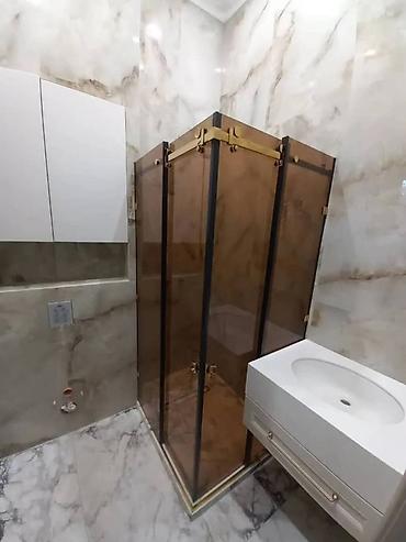 Душевые перегородки и ограждения: Ассаламу алекум тугандар Айнек тосмолорду жасайбыз кузгу подсветка — 19