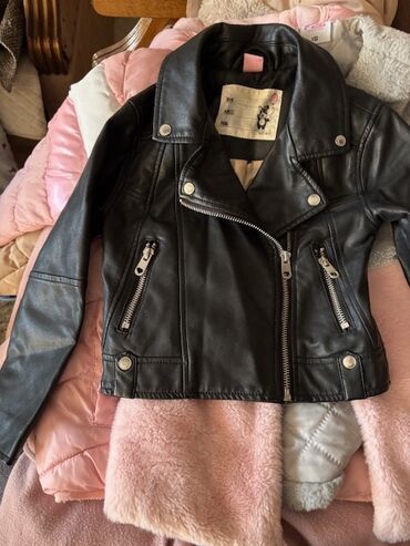 bodi za devojcice 8 godina: Leather jacket, 98-104