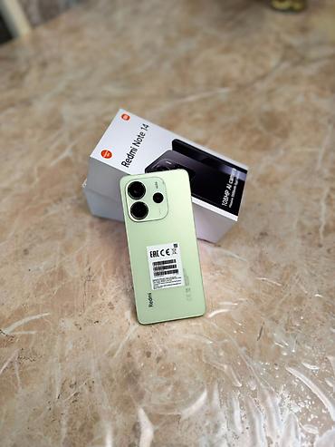 ev telefonlari: Redmi Note 14, 128 GB, rəng - Yaşıl, Barmaq izi, Face ID, Sensor — 3