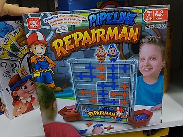 marble run: Настольная игра Pipeline Repairman - Развивающая логическая — 1