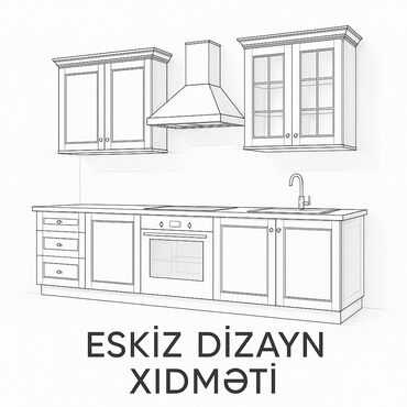 Mebel Eskiz Dizayn Xidməti Mebel sifariş etməzdən əvvəl onun necə