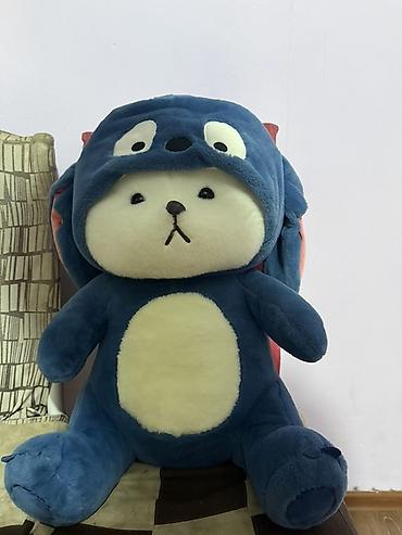 жер тошок тигем: Мягкая игрушка-подушка «Мишка в синем костюме зверька» если готовы — 2