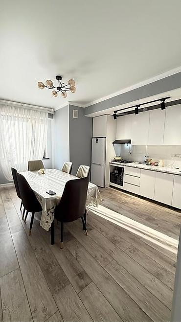 квартиру кок жар: 1 комната, 55 м², Кок-Жар мкр Элитка, 4 этаж, Свежий ремонт — 1