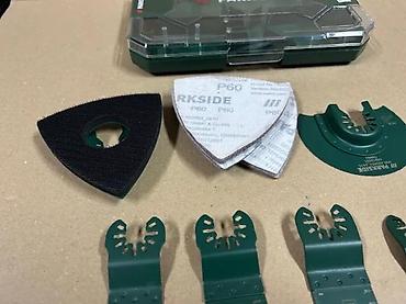 kucne merdevine ikea: Parkside set pribora za višenamenski oscilacioni alat – u koferu — 8