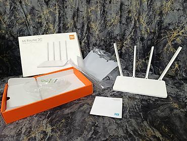 iphone 13 pro max irshad: Xiaomi Mi Router 3C Wi‑Fi routeri Xüsusiyyətlər: - 4 yüksək qazanclı — 3