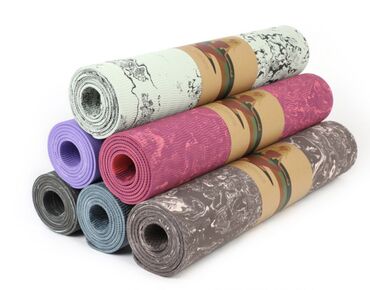 коврики для йоги и фитнеса: Противоскользящий коврик для йоги йога мат, коврик для спорта