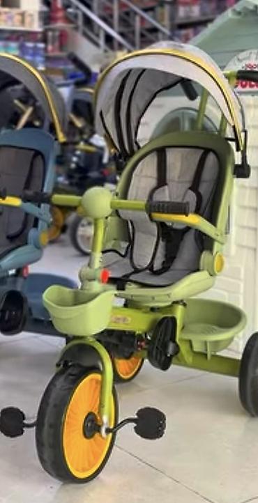 velikler: Uşaq üçtəkərli velosipedi – çoxfunksiyalı model - Yaş qrupu: körpə və — 1